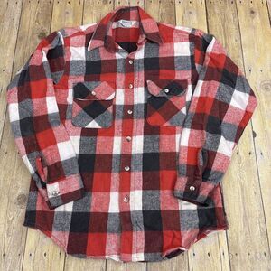 Five Brothers Flannel Shirt Vintage Mens Medium